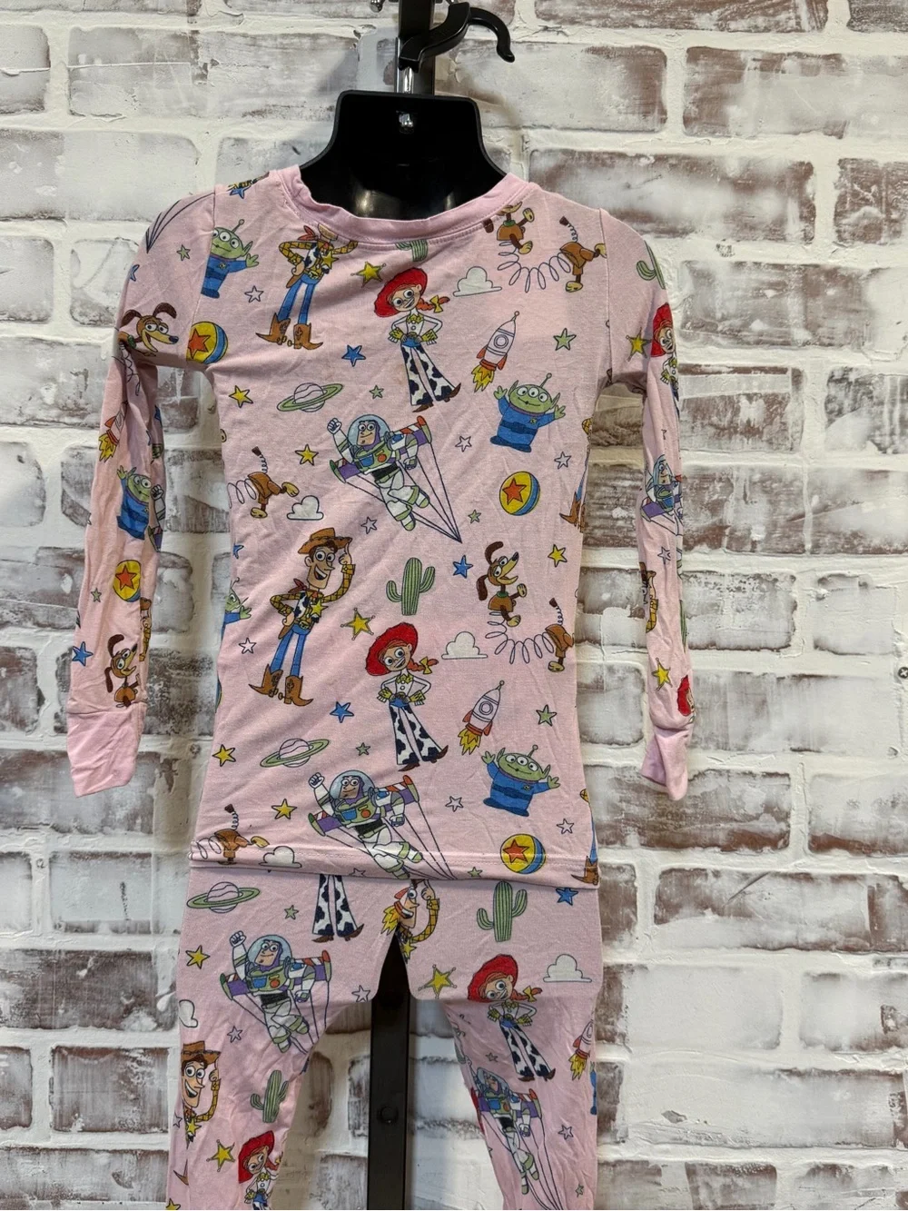 Little Sleepies Pink Disney  Toy Story Character Pajama Set 2T